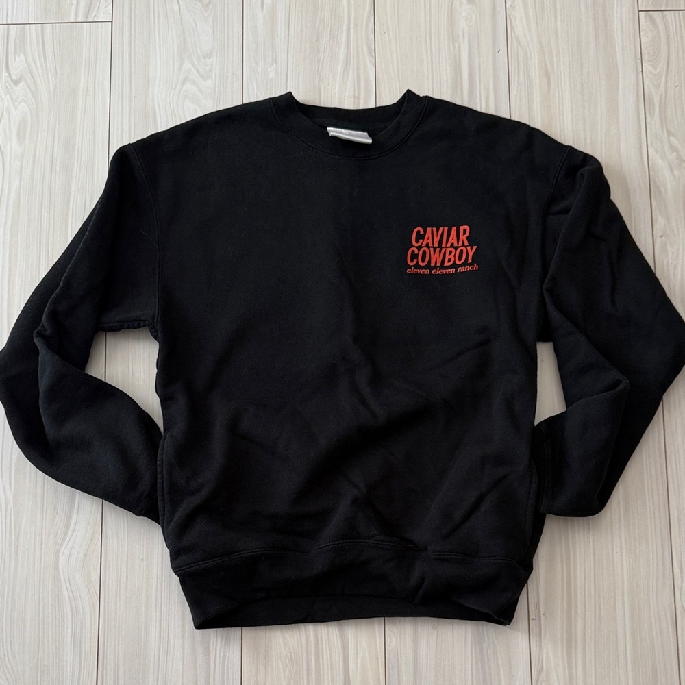 Eleven Eleven Black Sweatshirt